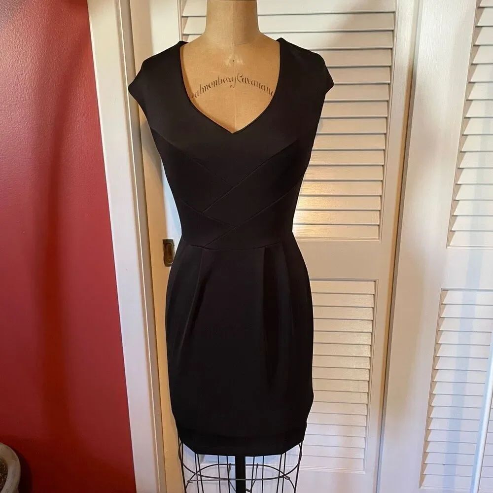 MYSTIC | black mini dress S